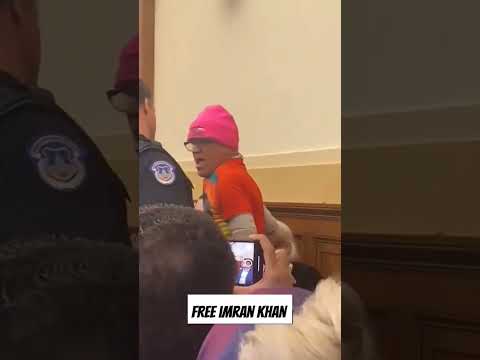 امریکیوں نے اپنے ہاتھوں پر قیدی نمبر 804  عمران خان کو رہا کرو کا مُطالبہ کردیا