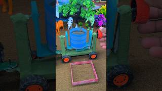 Mini Cement Mixer Big Work 😱 | DIY Hand Pump Project#shorts#youtubeshorts