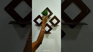 Decorative wooden wall hanging square | wall decor ideas | #walldecorationideas #meesho
