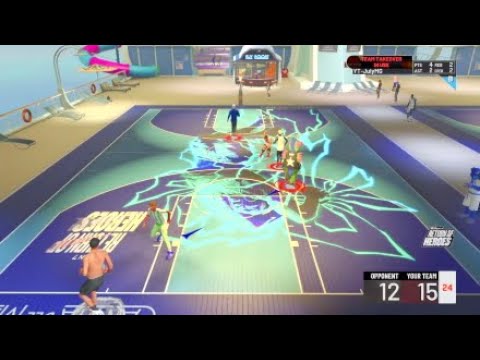 CONTACT DUNK WITH MASCOT*