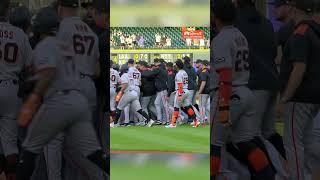 Devers' homer leads to a benches-clearing brawl at Coors Field 😲 | NBC Sports Bay Area