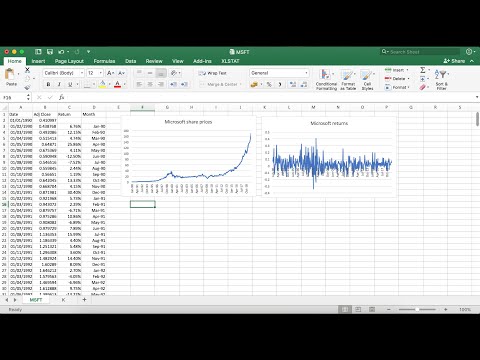 Plotting stock prices and returns / Analyzing stock returns / Episode 2