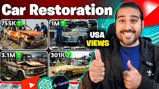 How to Create ASMR Car Restoration Videos✅| Car Restoration Video Kaise Banaye | Car Restoration