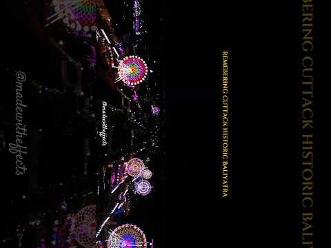 Cuttack's iconic Baliyatra, the world's largest trade fair 🌍✨ #Baliyatra2024 #Cuttack