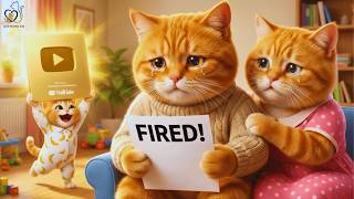 Papa Cat Got FIRED! 😭 What Ginger Kitten Did Next Will SHOCK You!