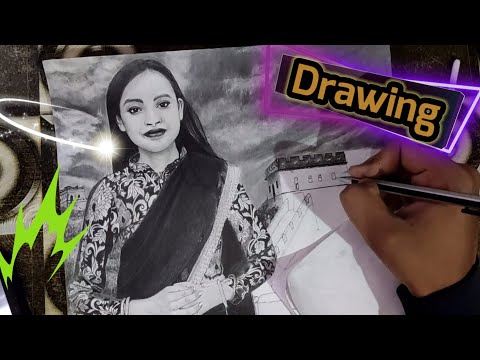 Great wall of China✨🍁 || Drawing Beast🎨🎭