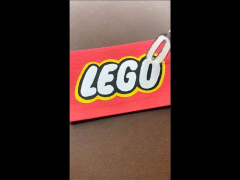 How to draw the LEGO logo? #draw #logo #LEGO