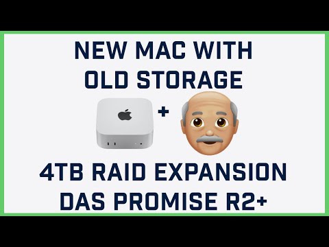 M4 Mac Mini With Old Storage? Expanding The Mini Further With Promise Pegasus 2 R2+ RAID Array DAS