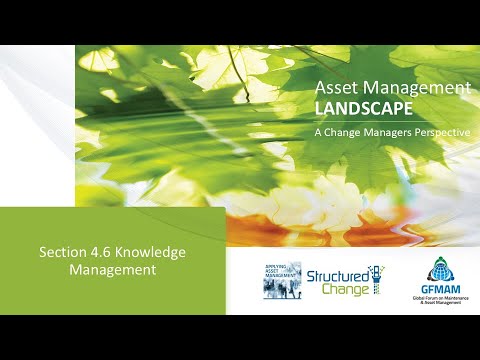 GFMAM Asset Management Landscape 4.6 – Knowledge Management
