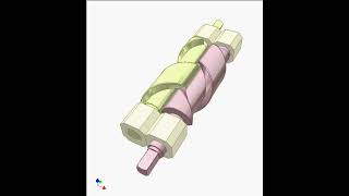 Spur gear drive 1c480p | Mechanisms |Mechanical Engineering | Design Concepts |