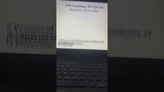 100 auditing MCQs #revavigchhabra #trending #audit #auditing #auditingstandards #reels #viral