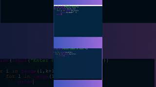 Methods of half pyramid # #coding #learnpython #codingmadeeasy half #methods #pyramid