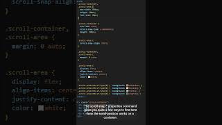 CSS | attribute | Scroll snap #shorts #youtubeshorts #shortsvideo #short #shortfeed #css