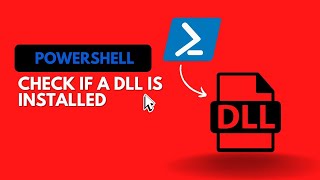 How to Verify if a DLL is Installed #powershellscripting #powershell #powershelltraining #ps1 #code