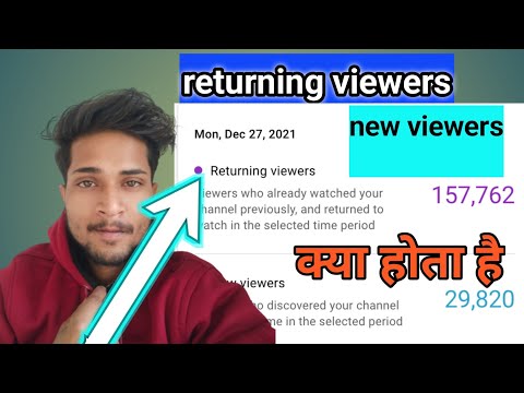 Hota kya hai retaining viewers !Returning viewers YouTube