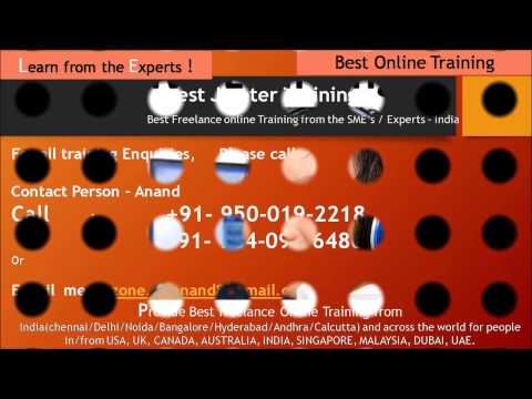 Jmeter Training freelance online training /Support/Corporate Training from India