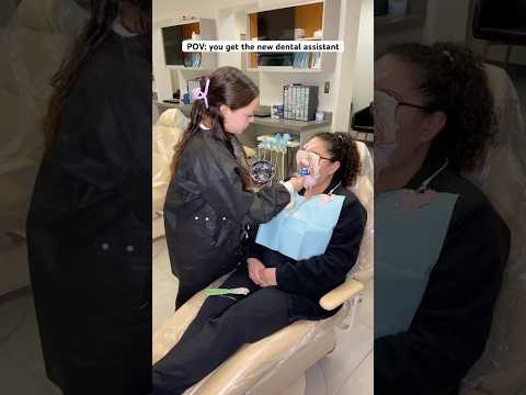 POV: you get the new dental assistant #braces #dentist #dentalhumor