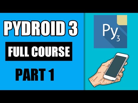 How to use Python On Phone ? | Part 1 | Python For Beginner |  Pydroid 3 Tutorial | Friendly Coder