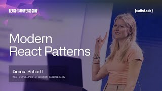 Modern React Patterns: Concurrent Rendering, Actions & What’s Next | Aurora Scharff at RUC 2025