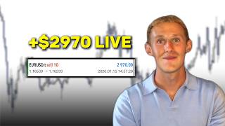 LIVE Trading Making $2973 Using A Simple Strategy (With Proof)
