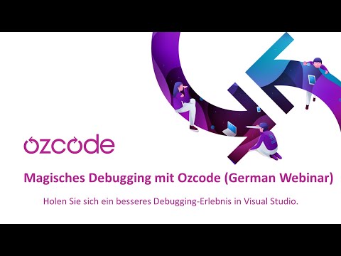 Magisches Debugging mit Ozcode (German Webinar)