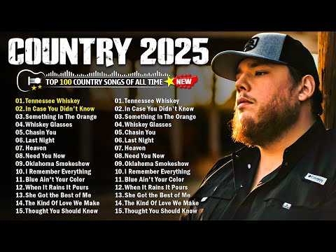 Country Songs 2025 🤠 Luke Combs, Luke Bryan, Morgan Wallen, Kane Brown, Chris Stapleton, Brett Young