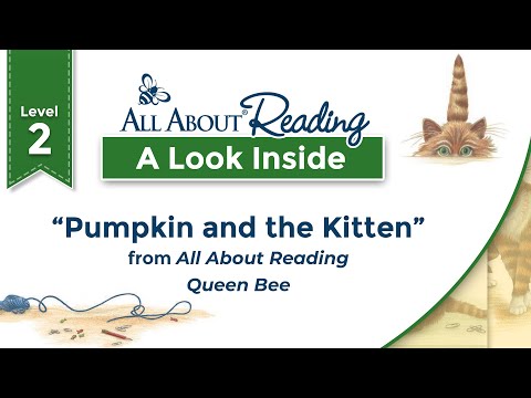 "Pumpkin and the Kitten" - A Look Inside All About Reading Level 2