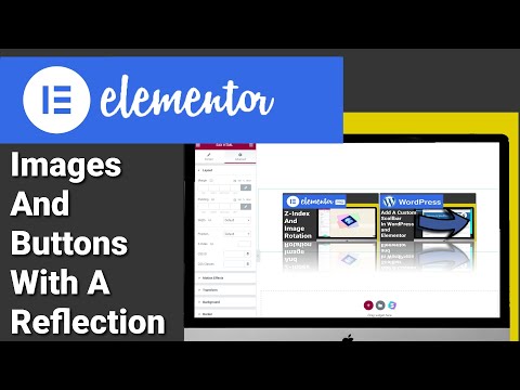 How To Add A Reflection To A Image Or Button In Elementor Using HTML (2023 Tutorial)