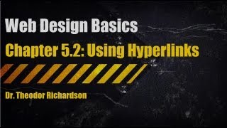 Web Design Basics: Using Hyperlinks