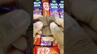 New! Dairy Milk and KitKat chocolate and more Candy video #candy #asmr #shorts #somanycandies