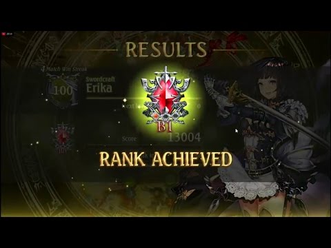 Going up rank B1 Shadowverse