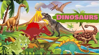 Meet the Dinosaurs! 🦕 Interactive Learning Video for Kids