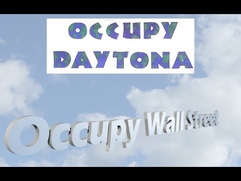 OWS Occupy Florida: (Daytona Beach)