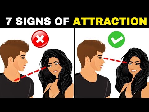 7 ways to tell if some one likes you | HIDDEN Signals of Attraction | (తెలుగు)