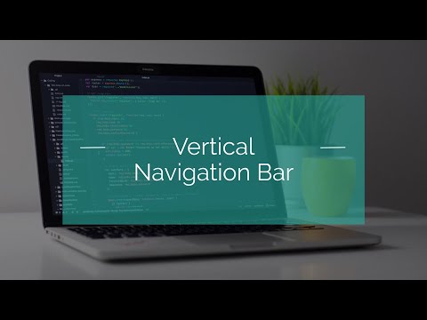 How to Create a Vertical Navigation Bar with HTML & CSS