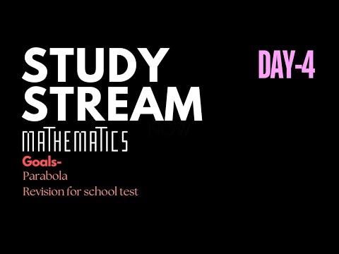 STUDY STREAM DAY 4|GRADE 11