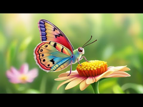 Butterfly butterfly 🦋🎵🎶 #childrensrhymes #kidssongs #kidsvideos #nurseryrhymes