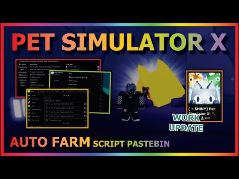 Pet Sim X NEW SCRIPT GEM DUPE AND AUTO FARM! *PATEBIN 2022*