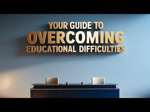 Your Guide to Overcoming Educational Difficulties
