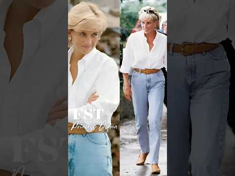 Princess Diana Slayed Casual Looks With Effortless Style #princess #diana #history #fashionicon
