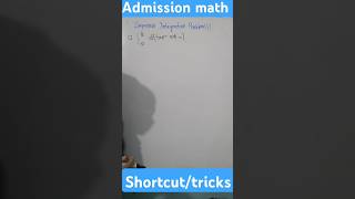 Important Integration Problem Solve for University Admission Test | DU | HSC | Admission | Mathshort