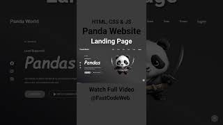 How to Create Website Using HTML & CSS | Fast Code