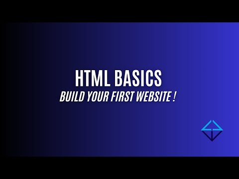 HTML Basics: Build your first Website ! | HTML for beginners | start your website