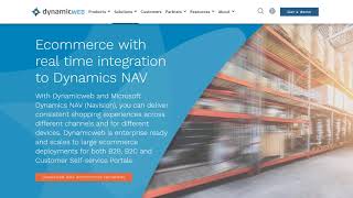 Dynamicweb 2MT - Integration to NAV