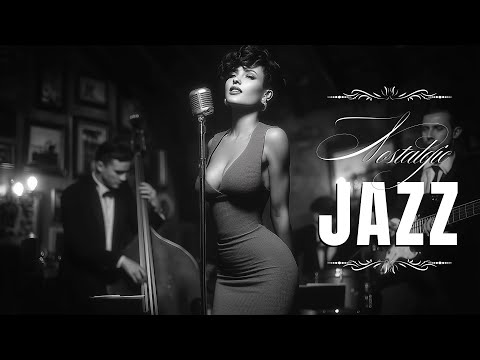 1940s Vintage Jazz Bar 🎶 Timeless Swing & Nostalgic Jazz Music