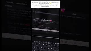 Frustration with Persistent😭#DebuggingStruggles #ProgrammingHumo#CodeProblems #FrustratedCode