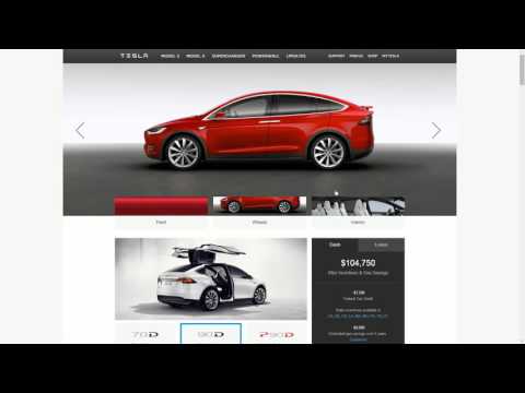 Tesla Model X Production Design Studio Walkthrough