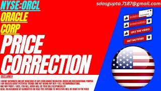 PRICE CORRECTION : ORCL STOCK ANALYSIS | ORACLE STOCK
