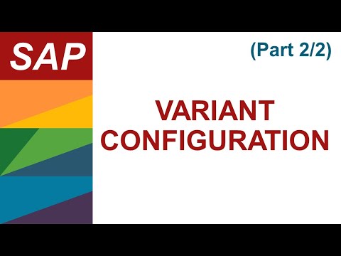 SAP VC (Variant Configuration) Part 2/2 | How to setup SAP VC | SAP Demo |
