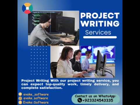 Project Writing Services | #evokesoftwarehouse  #projectwriting #project #writing